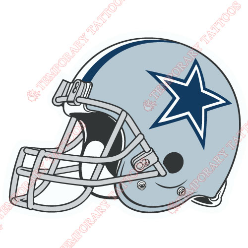 Dallas Cowboys Customize Temporary Tattoos Stickers NO.499